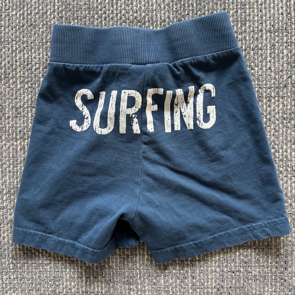 United Colors of Benetton Navy Surfing Shorts Baby 9M
